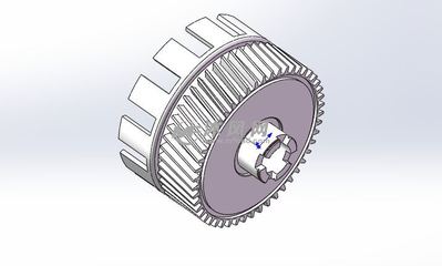 SolidWorks中離合器零件圖與裝配圖的機械設計實踐